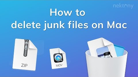 How to delete junk files on Mac