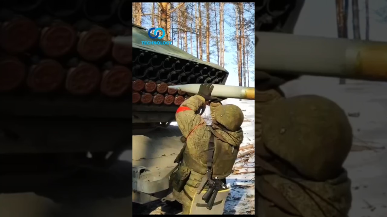 BM-21 Grad Loading – Soviet mlr$