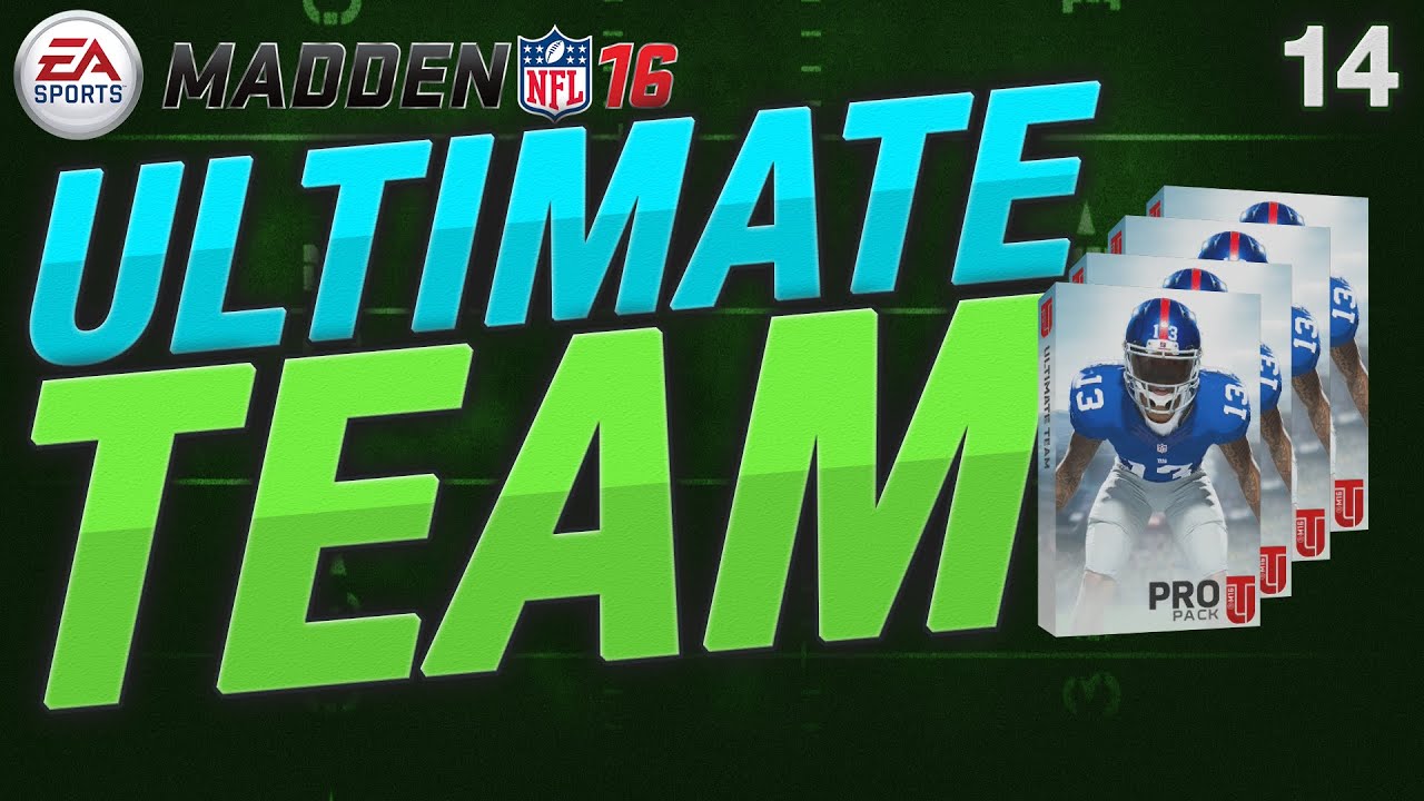 Madden 16 : Ultimate Team #14: Screen Pass
