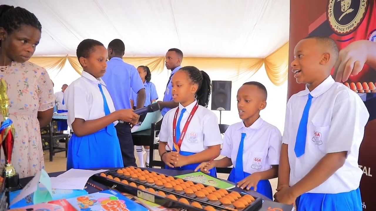 G.S APACOPE:  G.S. APACOPE learners showcase their impressive mental math skills using the ABACUS.