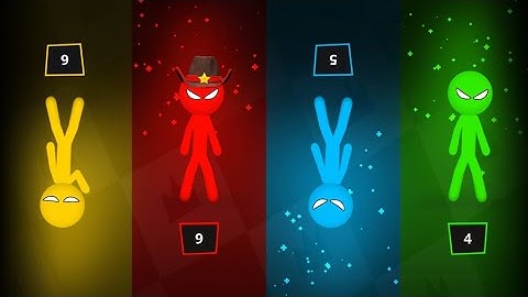 Stickman Party 1 2 3 4 Mini Games - Gameplay walkthrough Part 2 - ( iOS , Android )