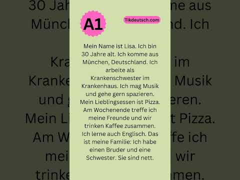 learning German: sich