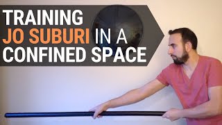 Part 2 | JO SUBURI ~ Training Indoors (Thrusts with a Staff)