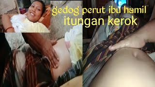 gedog perut ibu hamil | pijat/urut perut ibu hamil | pijat/urut tradisional @mamahsurya9313