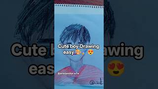 "Cute Boy Drawing"✏️✨🌸#drawing #shorts