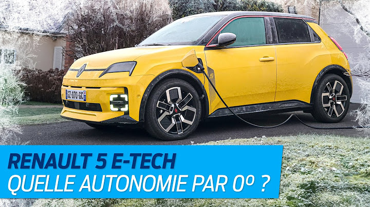 Test hivernal Renault 5 électrique : quelle autonomie par temps froid ?