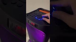 Turn Up the Fun with JYX T8: 🎶 Epic Sound, Wireless Karaoke, and Vibrant Light Show! 🌟🎤