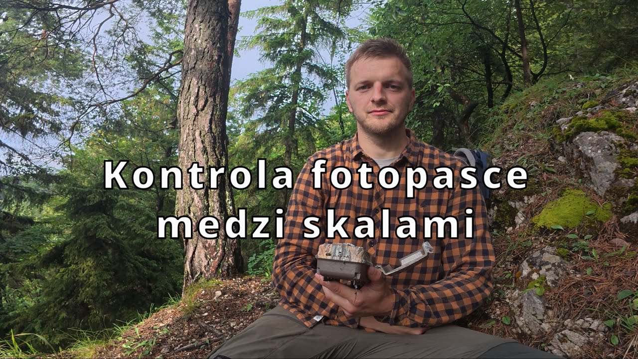 Kontrola fotopasce medzi skalami - od mája do júla (Veľká Fatra)
