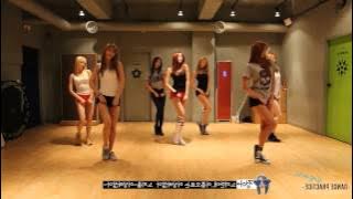After School 'First Love' mirrored Dance Practice