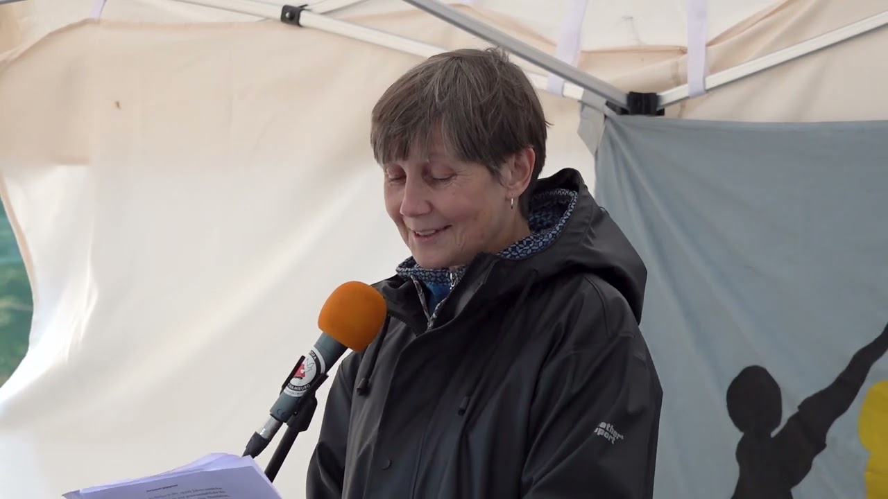 Gunhild Berdal: Initiative gegen Rüstungsexporte | Kundgebung zur Erinnerung an Salvador Allende