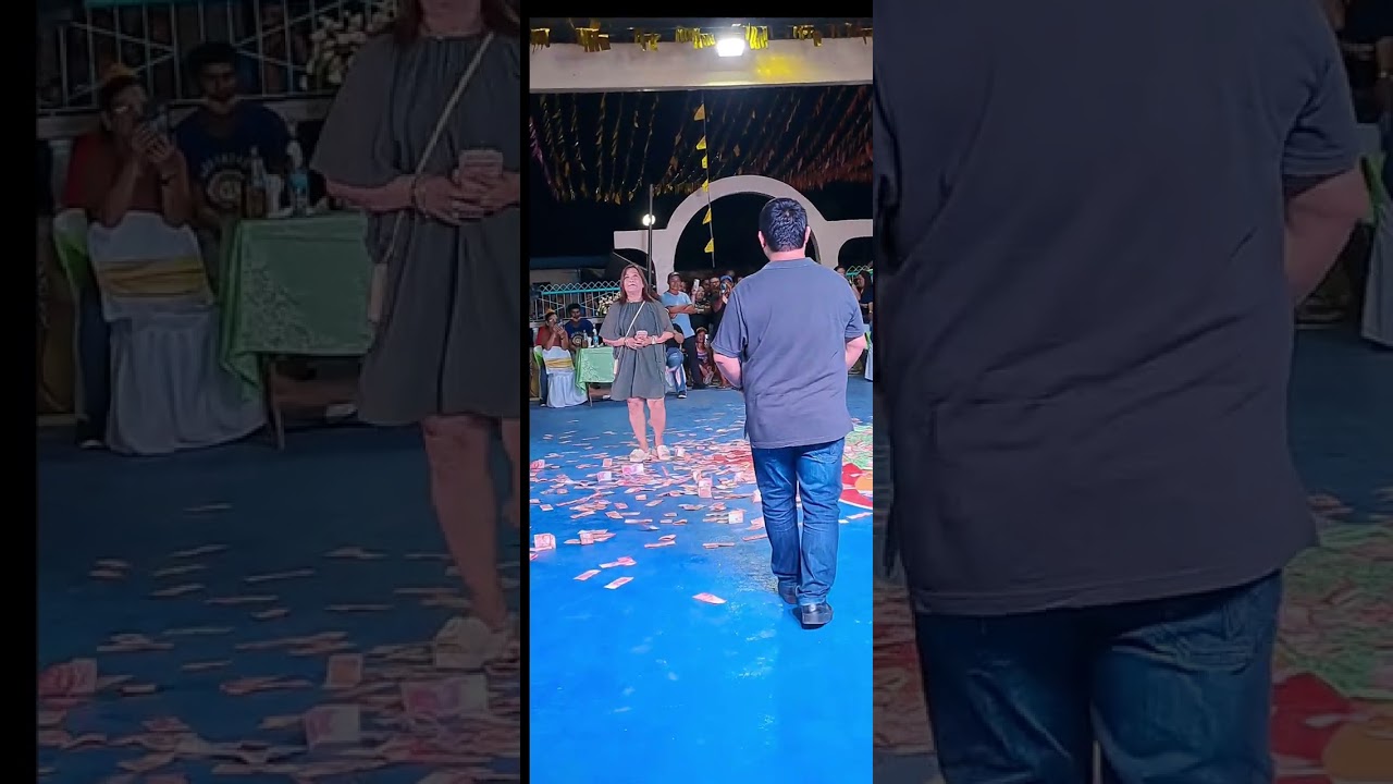 The best dance by Hon mayor Jasper Candido &madam Llova Garado Amenudo@sanpedro quinaponda 