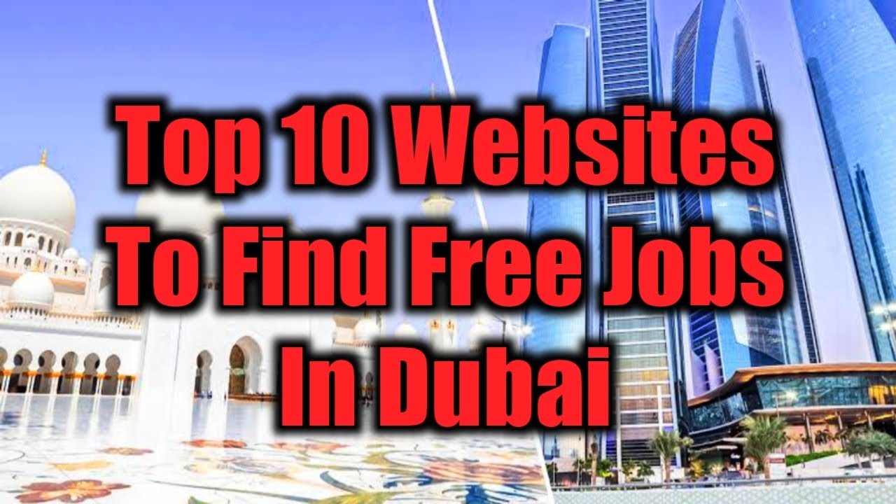 Best websites to find a job in dubai
