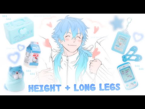 🎀*·˚+☆ﾐ UPDATED HEIGHT + LONG LEGS ⌗ subliminal +🌸✧˚· ꒷꒦