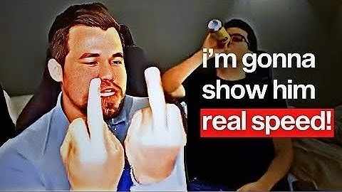 Magnus Carlsen punishes fastest player alive in BULLET CHESS