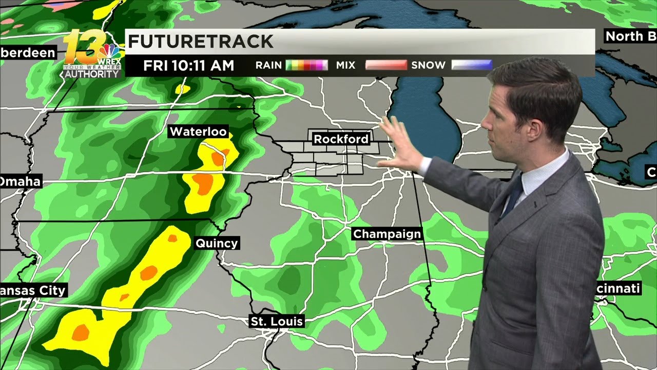 Showers and storms move back in this holiday weekend - YouTube