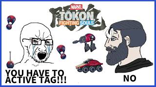 MARVEL TOKON Heh too late - I ve already depicted you as the crying soyjak and me as the chad