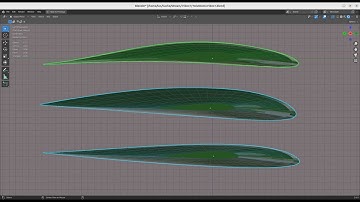 3DP Model Plane Design using Blender Geometry Nodes - Part 3 - Importing Airfoils