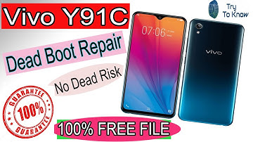 100000% working vivo y91c pd1818hf dead boot repair free flash file