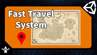 Simple Fast Travel / Teleport System - Unity 2024 (script below)