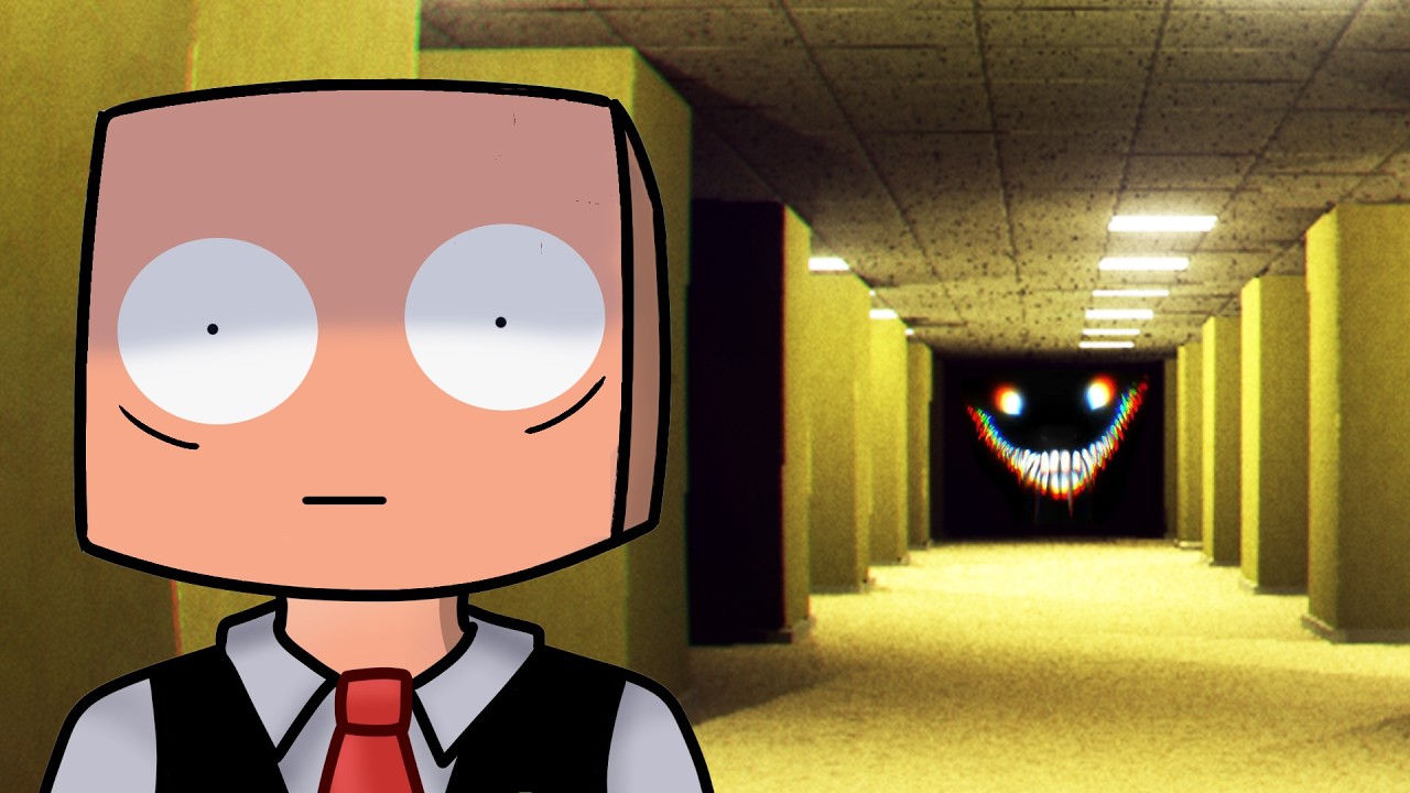 Forced to be a butler in the Minecraft backrooms...