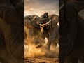 “Two Kings. One Battlefield.”🐘🔥#animalbattle #viralvideo #trending