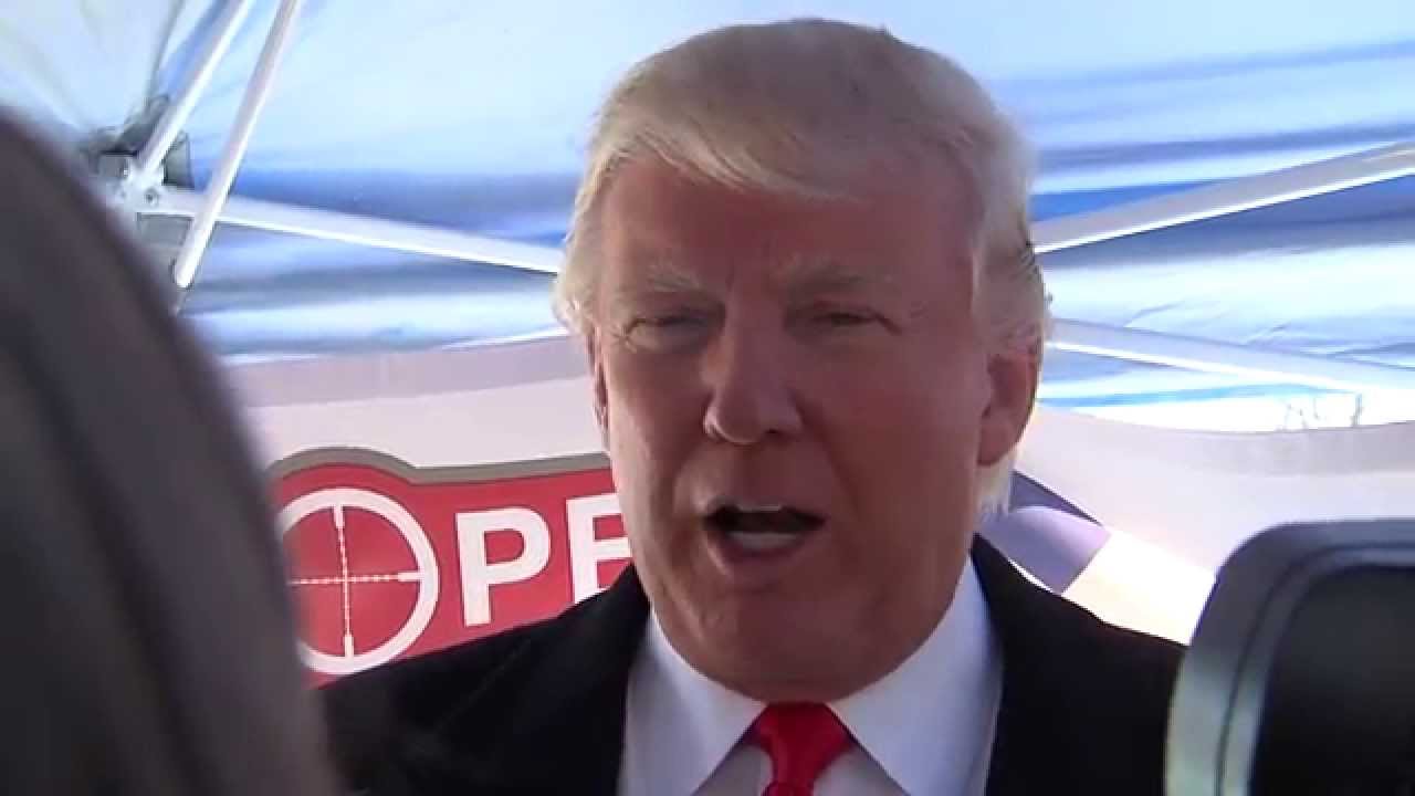 Donald Trump talks buying Buffalo Bills and about Jim Kelly's health