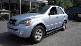 Short Takes  2005 Kia Sorento LX Start Up, Engine, Full Tour