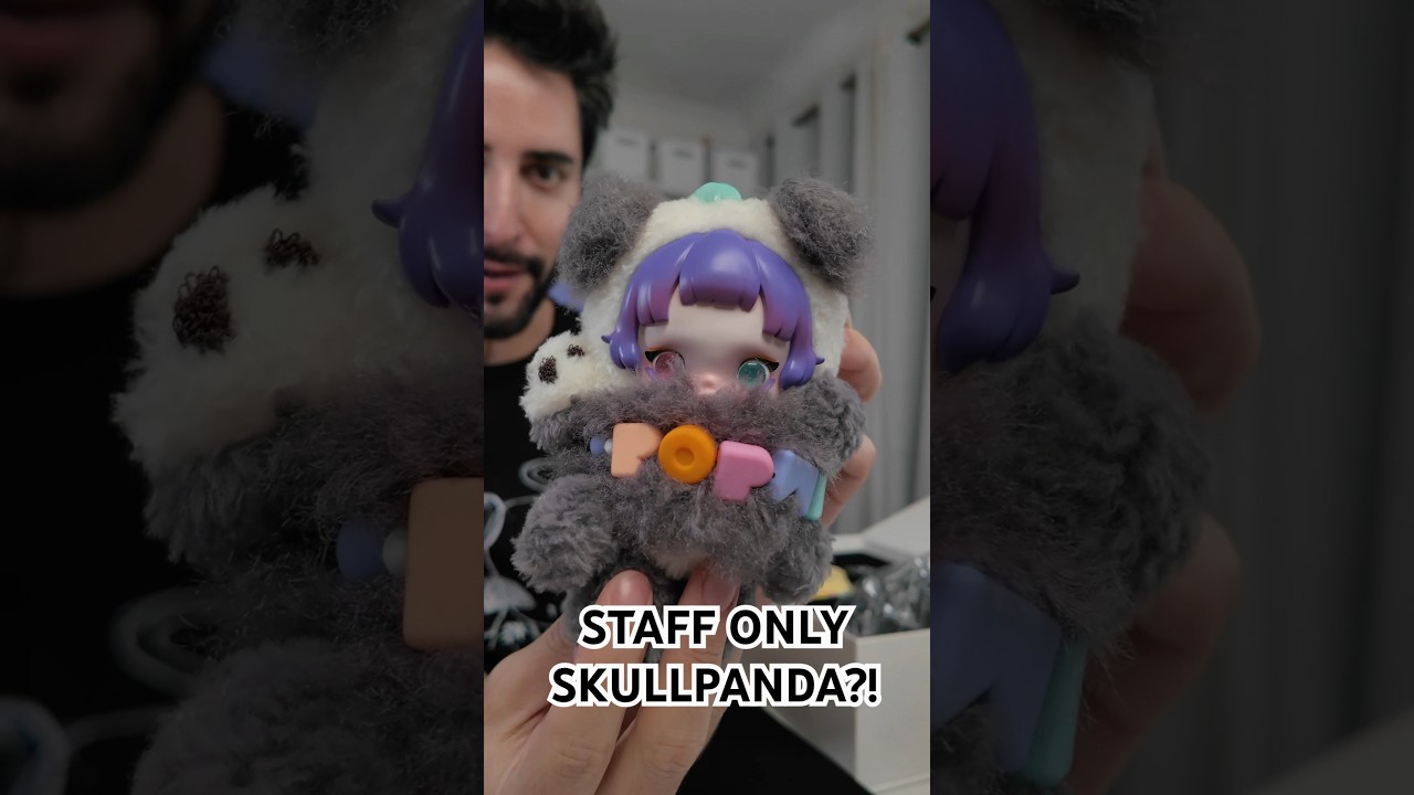 Pop Mart Staff Only 15th Anniversary SKULLPANDA?! 😍 @p
