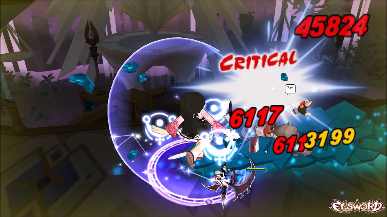 Elsword Aether Sage Combos by EmikoAi