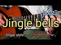 تعلم الجيتار ليلة عيد Jingle Bells Finger Style TABs Guitar Lesson 78 