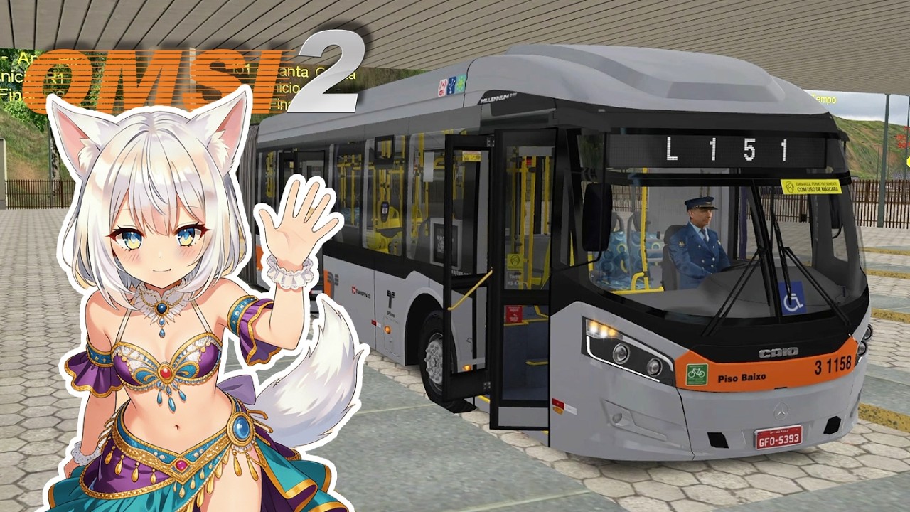 OMSI2 | Vale do Aço | Yesterday's 18m Arrival | Linha 151 ⇒Integracao