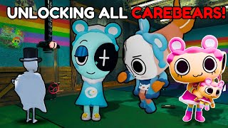 🔴UNLOCKING ALL CAREBEARS IN DANDY&#39;S WORLD | Carebear Skin Collab
