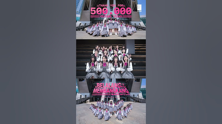 MV 'Belalang yang Membangkang' telah mencapai 500.000 views! 🎉 #shorts #JKT48 #JKT48AmanojakuBatta