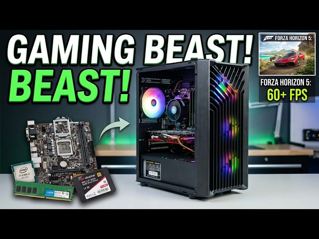 I7 6700 + GTX 1050TI Low Budget Gaming PC Build - YouTube