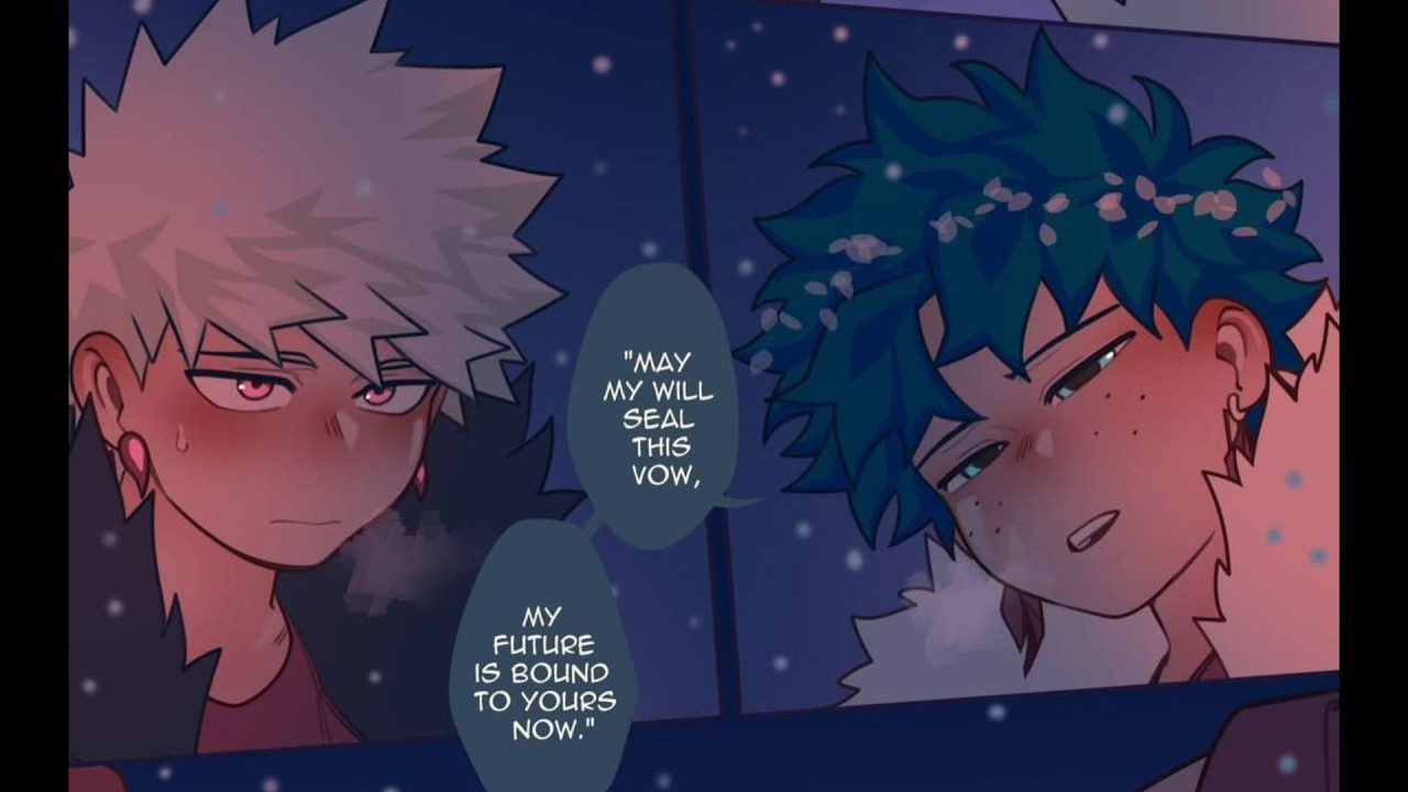 «Обещание, спрятанное в снегу», часть 2 (озвучка комикса «Моя геройская академия»)