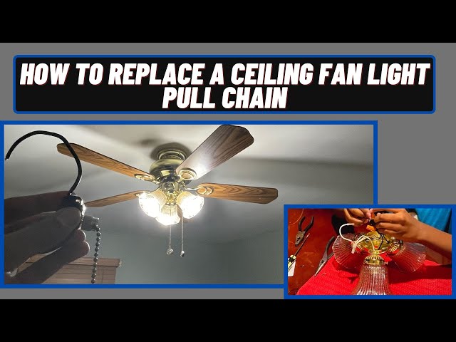 Broken Ceiling Fan Light Pull Chain