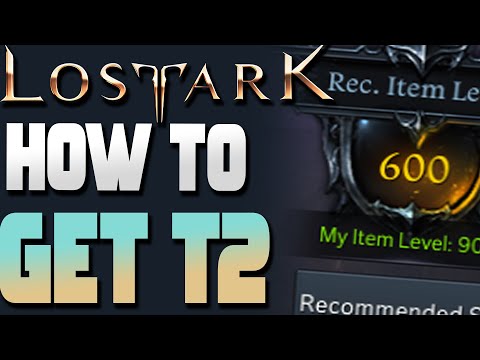 it guide  Update New  How To Unlock Tier 2 Gear Guide (302 802 iLvl) - Getting 600 Item Level - Lost Ark