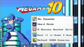 Mega Man 10 - All Achievements Run (Stream 4)