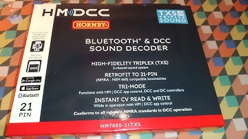 Installing a Hornby HM 7000 sound decoder