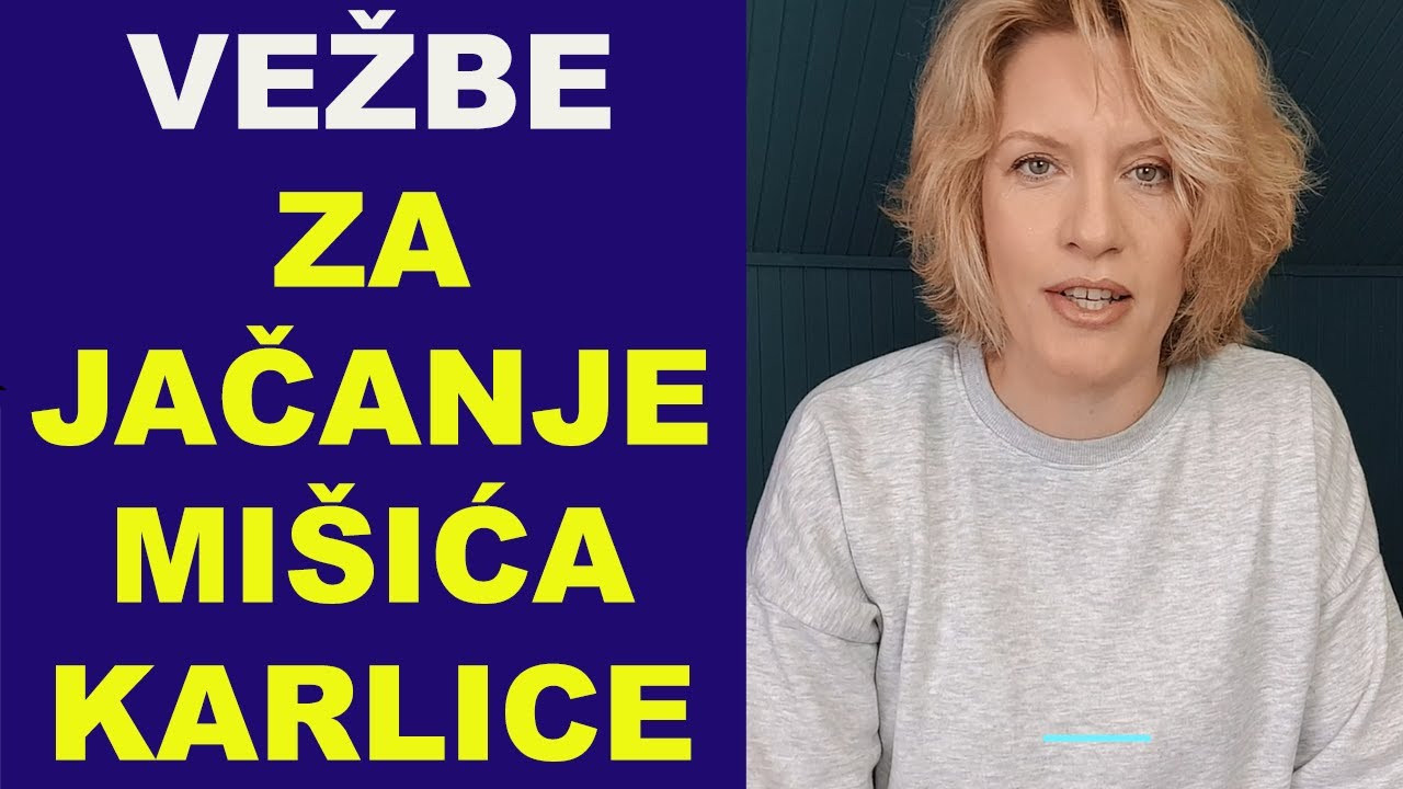 VEŽBE ZA MIŠIĆE KARLICE (nije 