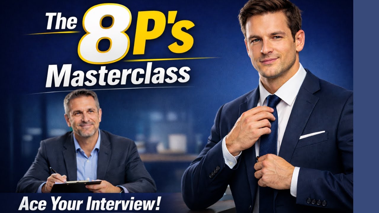 How to Prepare for a Job Interview: The 8 P's Masterclass 