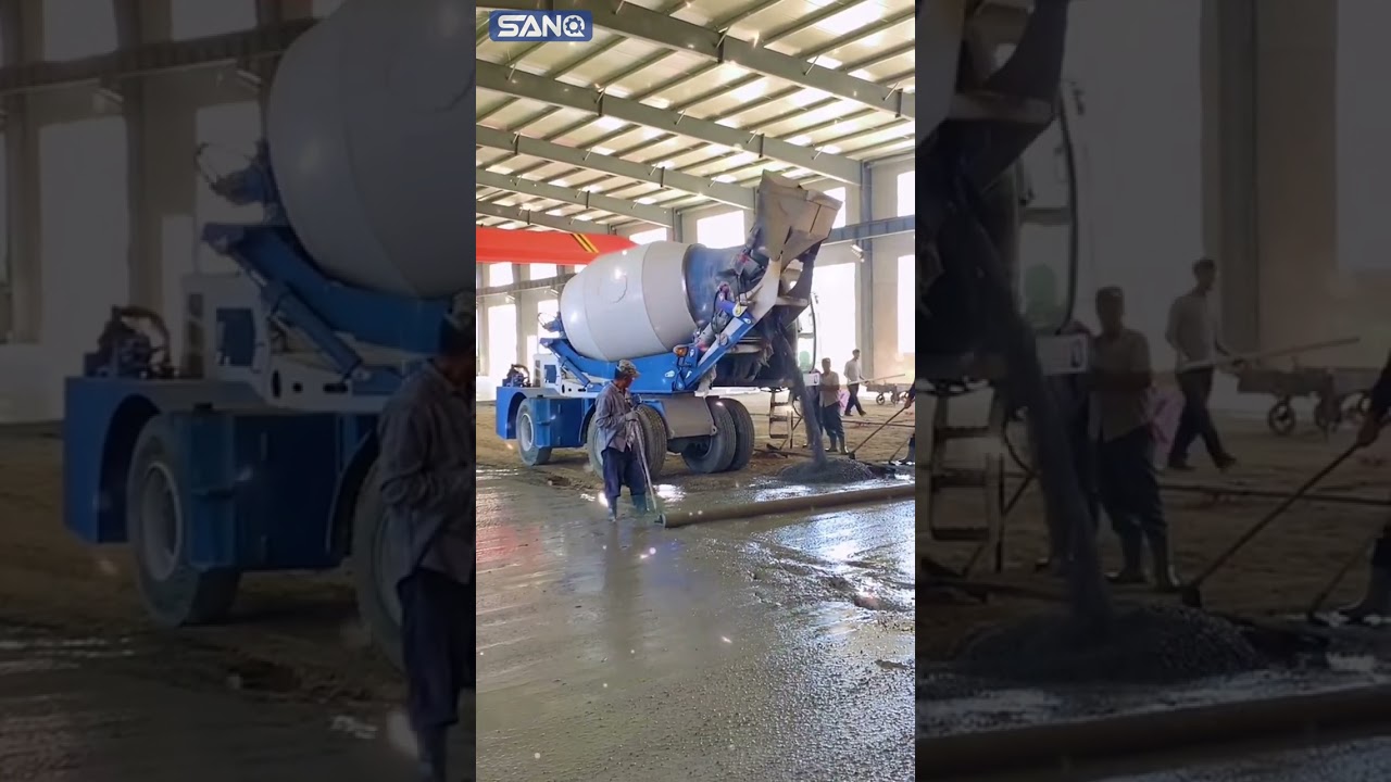 6cubic Oceanic Mobile Selfloading Concrete Mixer