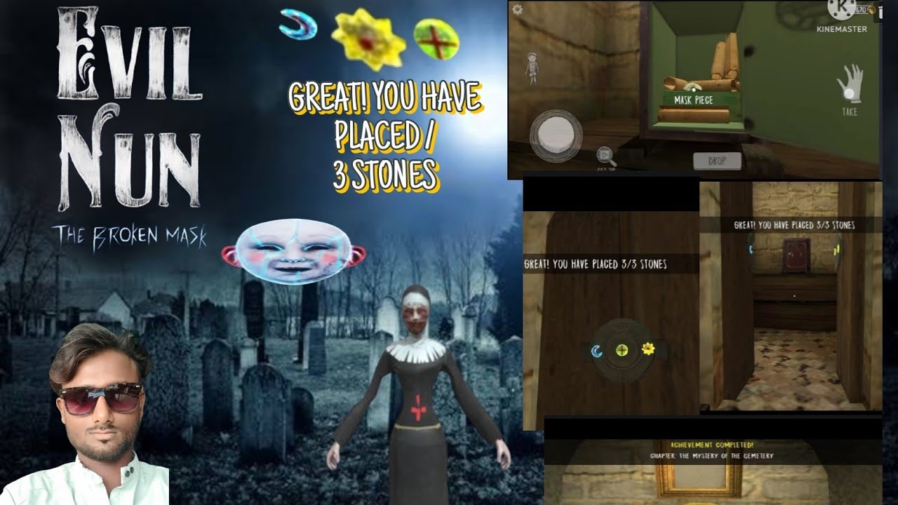 how to play use of safe key in evil nun//the semetery chapter in evil