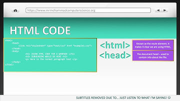 HTML & CSS (GCSE Computer Science) - Internet Technologies