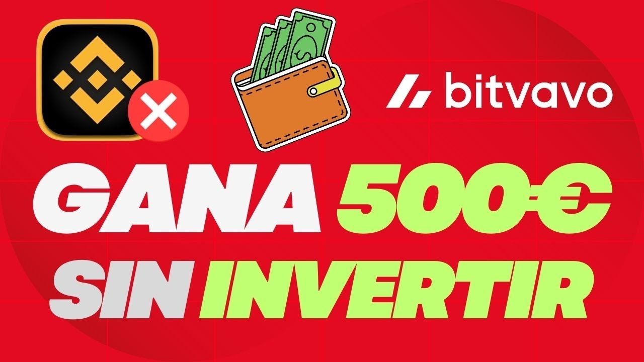 CÓMO GANAR 500€ GRATIS SIN INVERTIR CON BITVAVO | BINANCE EN PROBLEMAS ❌