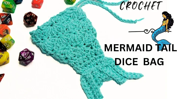 Learn to Make a Mermaid Tail Pouch with Crochet!