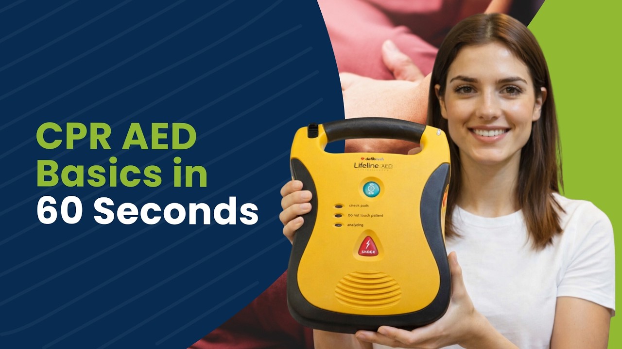 Aed Visual How to Use an AED (Pad Placement + What It Actually Does) | AED Basics ...