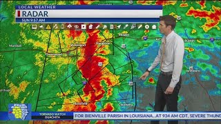 Severe weather coverage