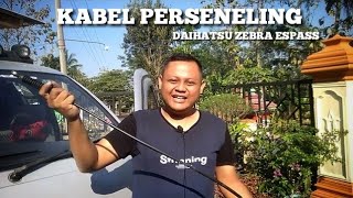 Cara Melepas dan Memasang Kabel Perseneling Mobil Daihatsu Zebra Espass