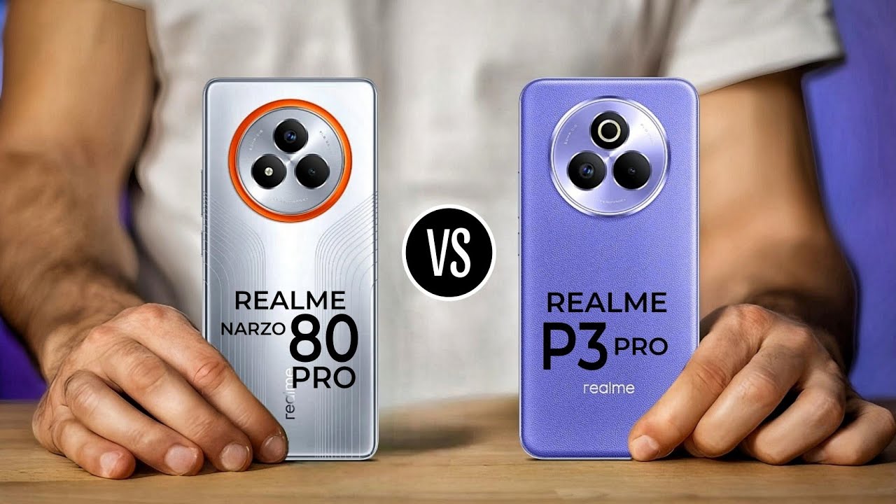 Realme Narzo 80 Pro Vs Realme P3 Pro || Full Specs Comparison